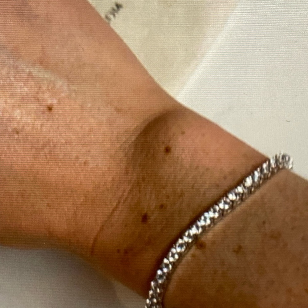 CZ tennis bracelet